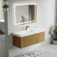 48 inch Bellezza Floating Vanity Oak