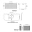 48 inch Bellezza Floating Vanity Vessel specs