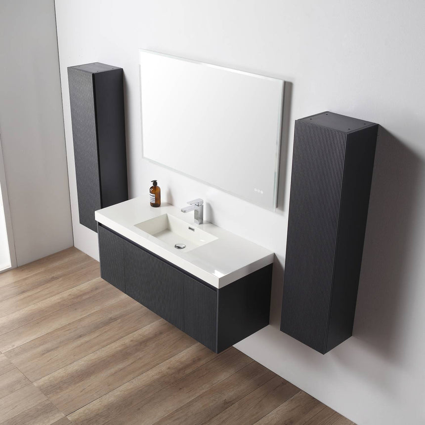 36 inch Chiara Floating Vanity Light Gray
