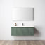 48 inch Chiara Floating Vanity Green