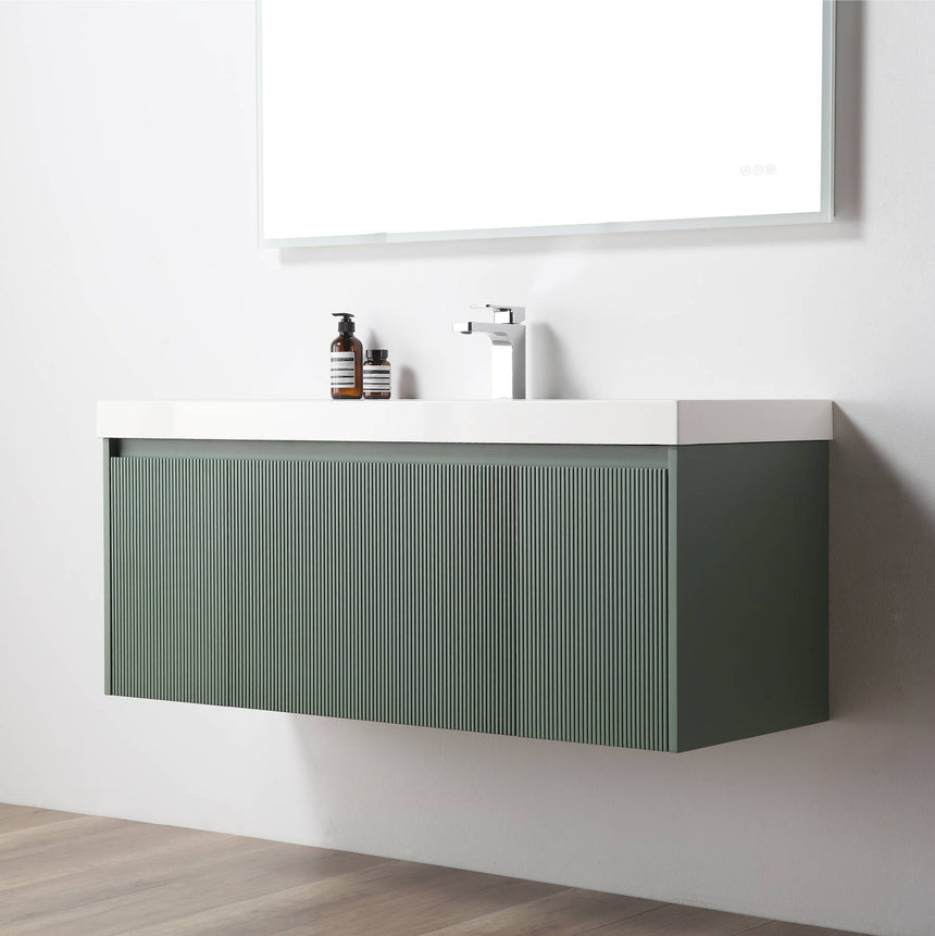 36 inch Chiara Floating Vanity Light Gray