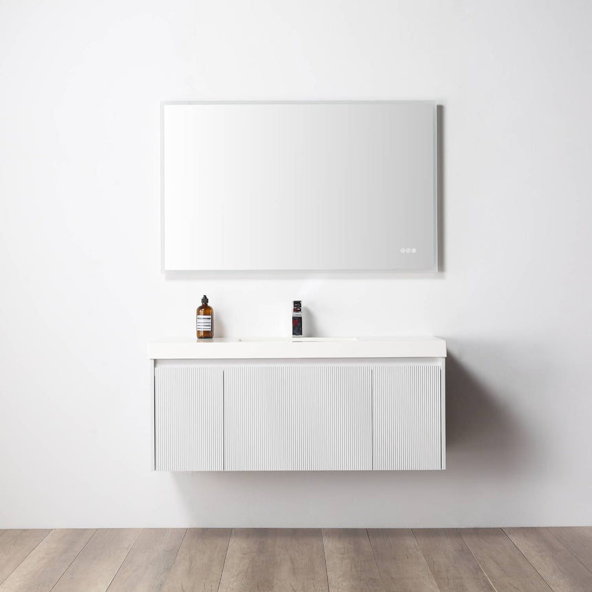 36 inch Chiara Floating Vanity Light Gray