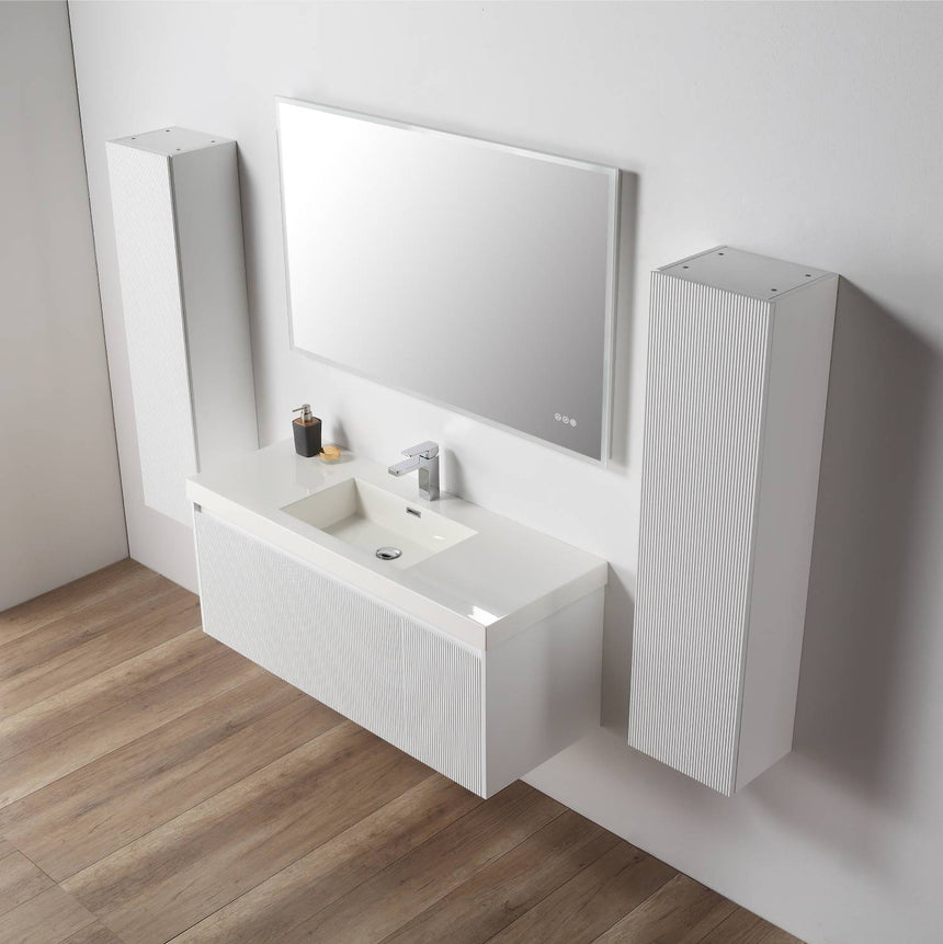 36 inch Chiara Floating Vanity Light Gray