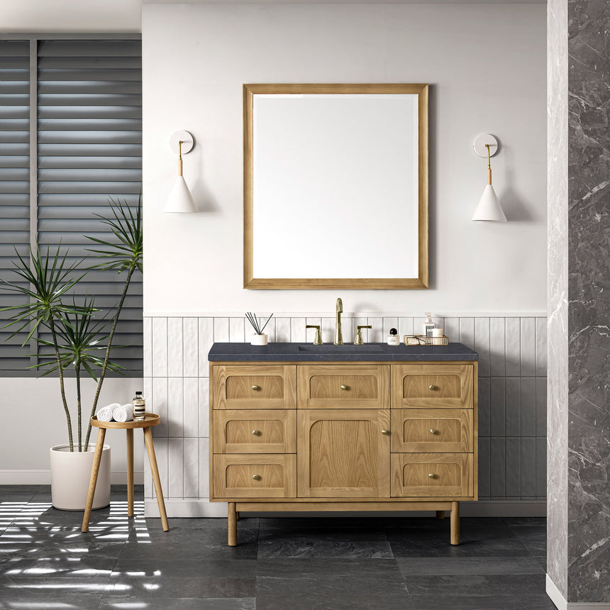 72 inch Essen Floating Vanity Carrara Marble