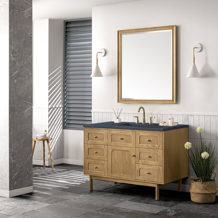72 inch Essen Floating Vanity Carrara Marble