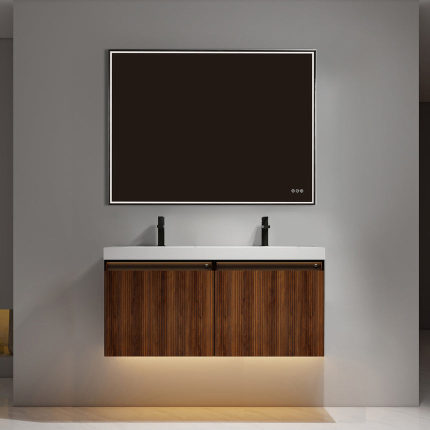 Harlow LED Floating Vanity (24"-72")
