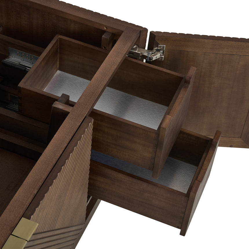 72 inch Leuven Floating Vanity Charcoal Soapstone Top