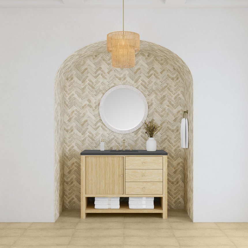 Rathenow Mid-Century Modern Vanity (48"-72")