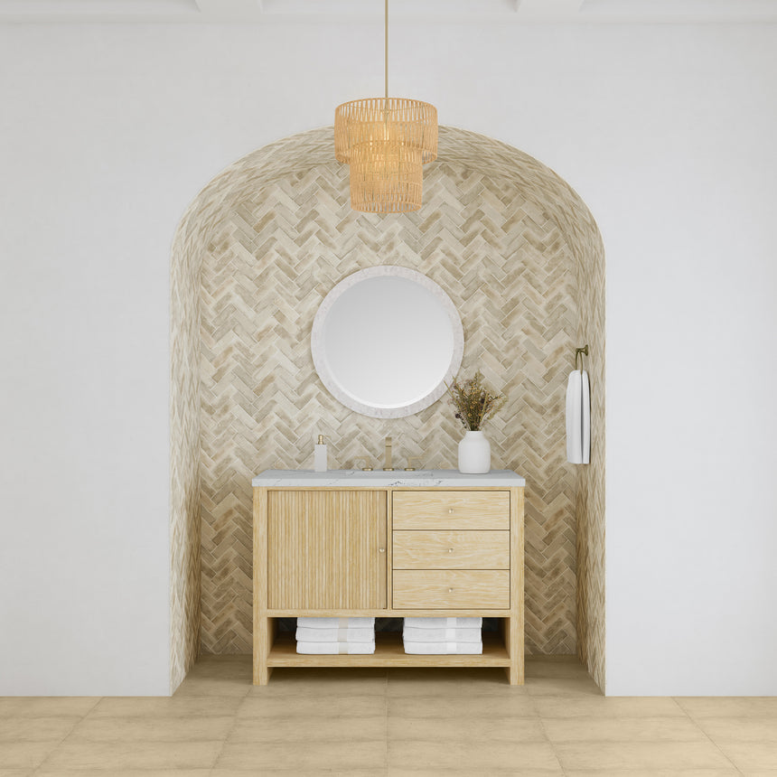 Rathenow Mid-Century Modern Vanity (48"-72")