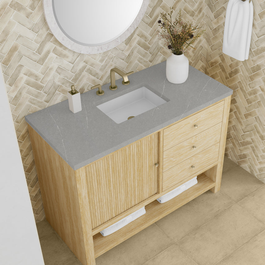 Rathenow Mid-Century Modern Vanity (48"-72")