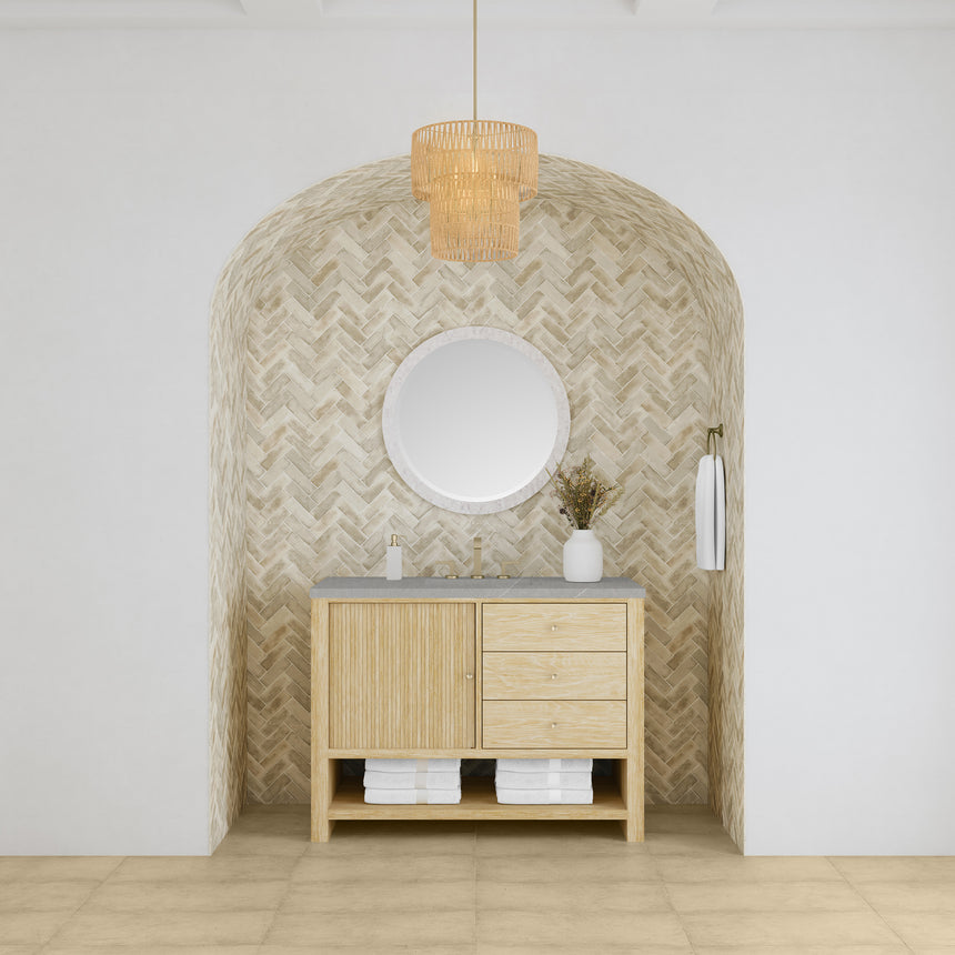 Rathenow Mid-Century Modern Vanity (48"-72")