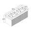 48D inch Bellezza Floating Vanity specs