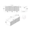 48D inch Bellezza Floating Vanity specs