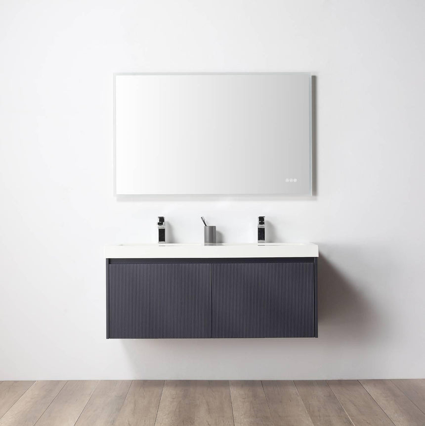 36 inch Chiara Floating Vanity Light Gray