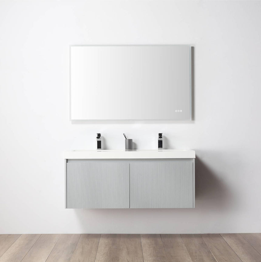 36 inch Chiara Floating Vanity Light Gray