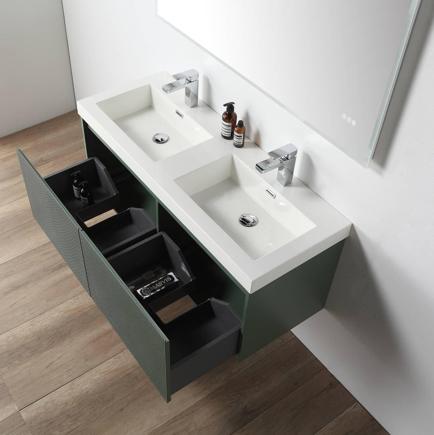 36 inch Chiara Floating Vanity Light Gray