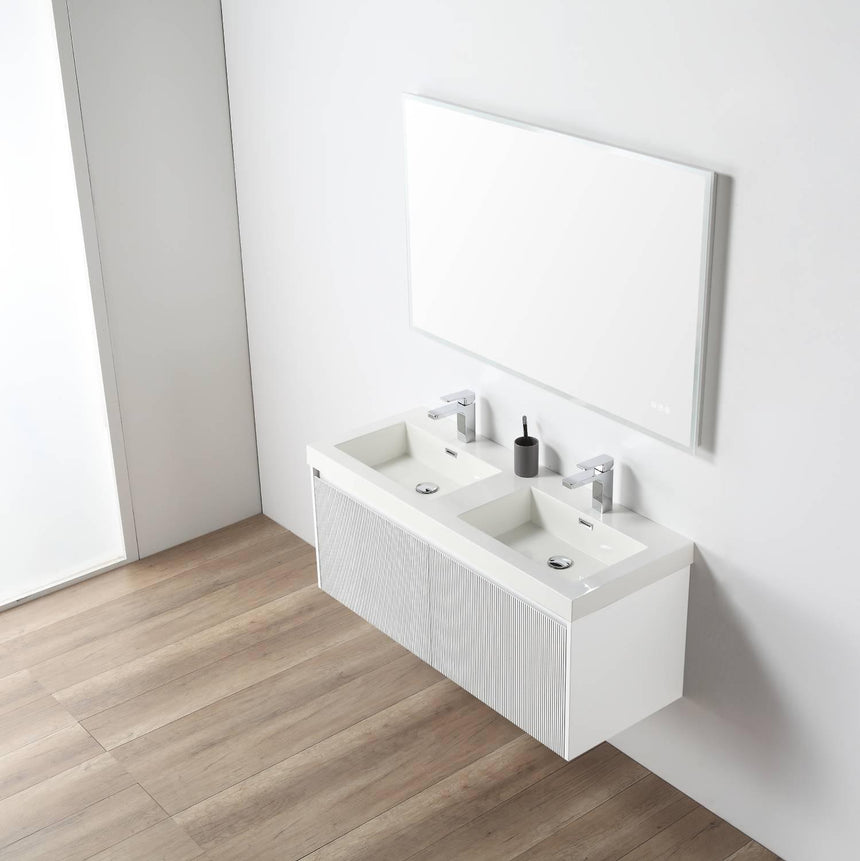 36 inch Chiara Floating Vanity Light Gray