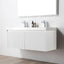 48D inch Chiara Floating Vanity White