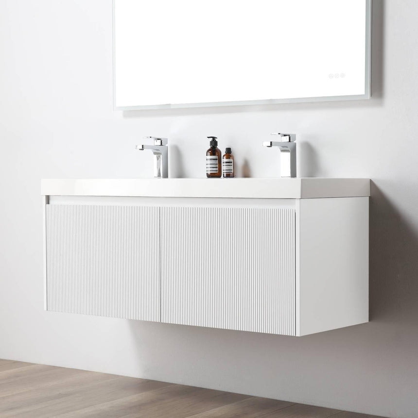 36 inch Chiara Floating Vanity Light Gray