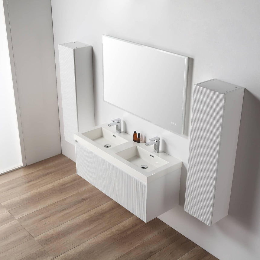 36 inch Chiara Floating Vanity Light Gray