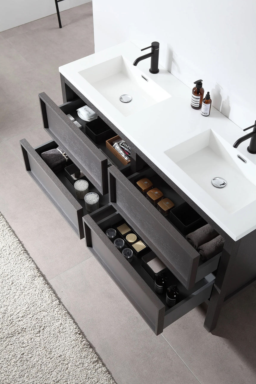 Brussels Modern Vanity (24"-55")