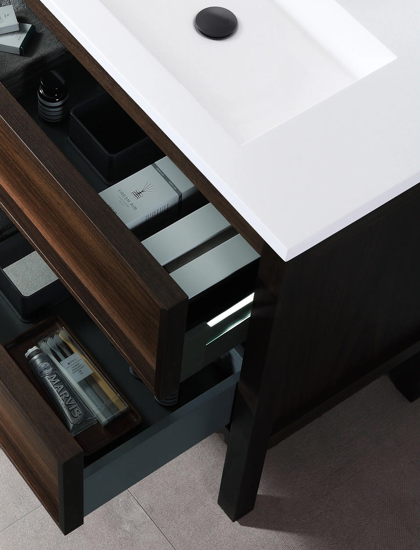 Brussels Modern Vanity (24"-55")