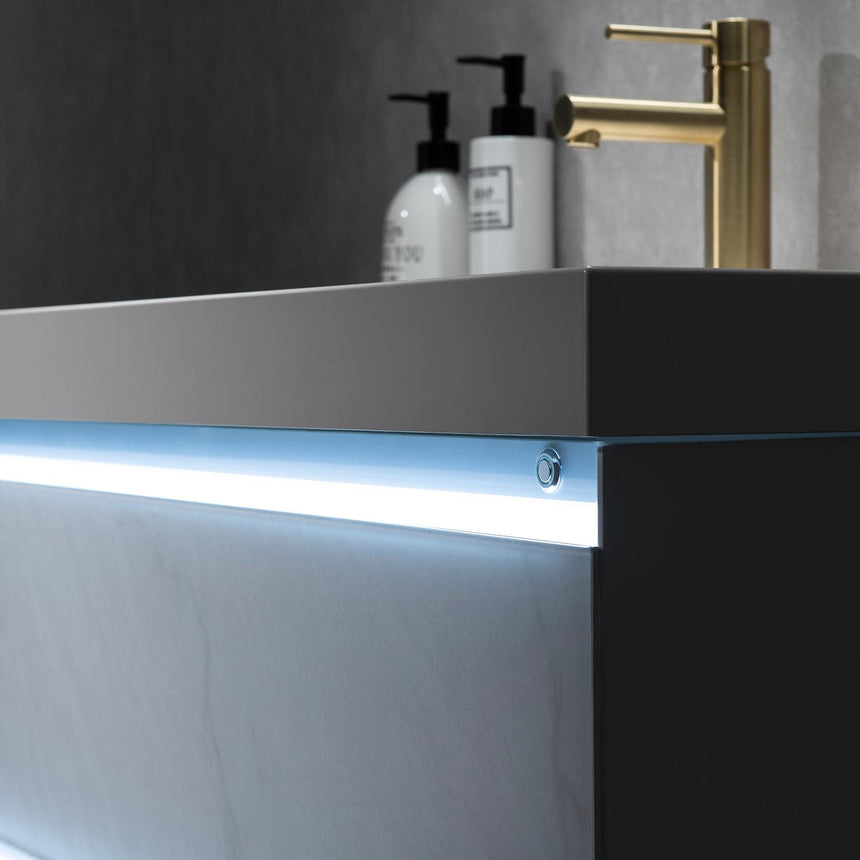 30 inch Catalyst Floating Vanity White
