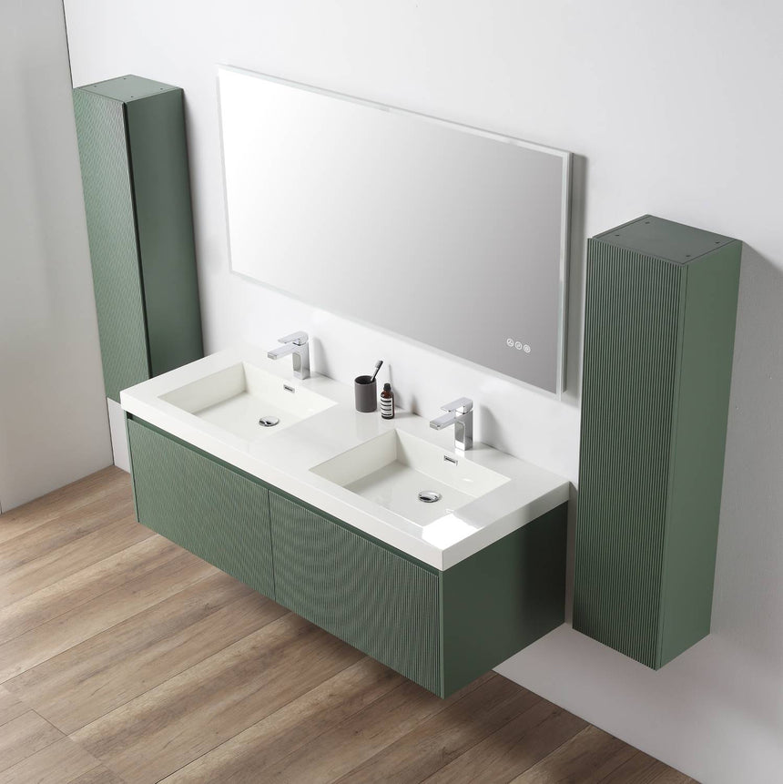 36 inch Chiara Floating Vanity Light Gray