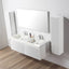 60D inch Chiara Floating Vanity Matte White