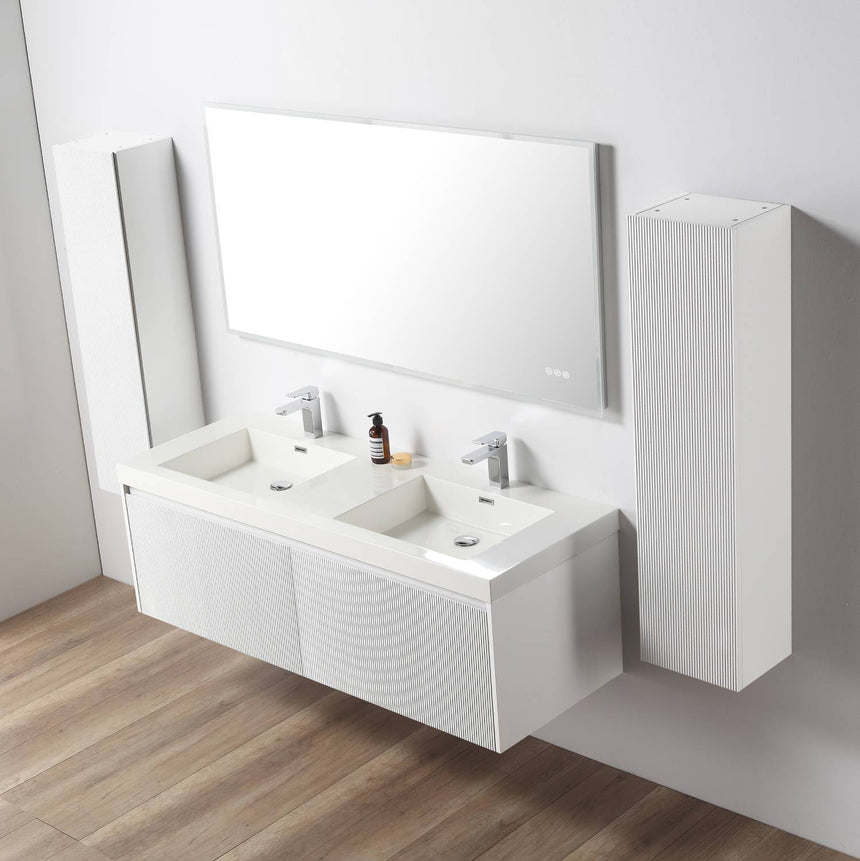 36 inch Chiara Floating Vanity Light Gray