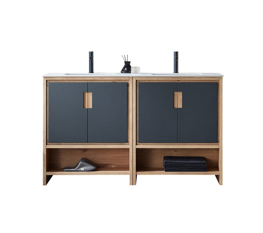 30 inch Luxembourg Modern Vanity Night Maple