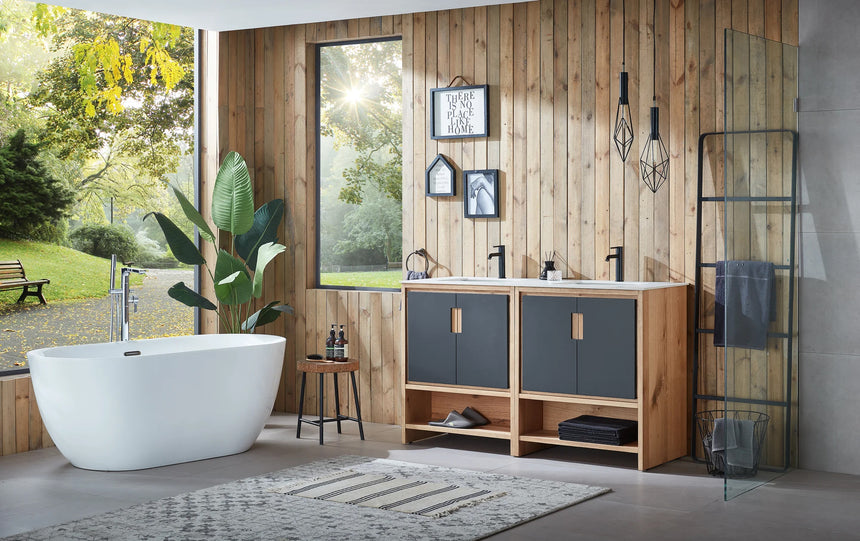 30 inch Luxembourg Modern Vanity Night Maple
