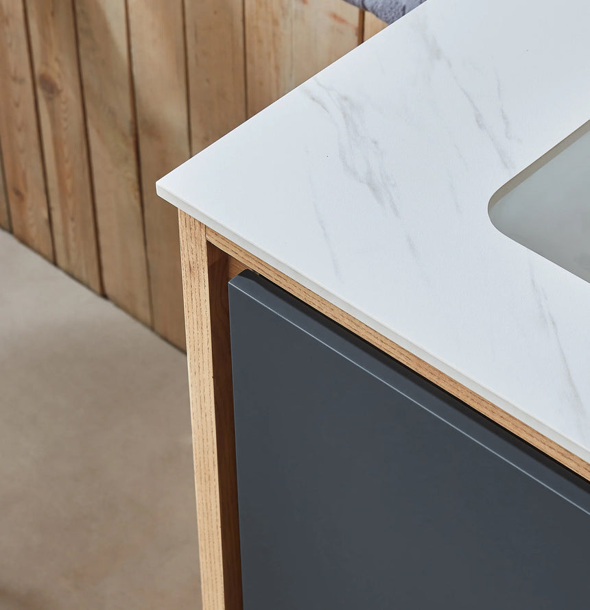 30 inch Luxembourg Modern Vanity Night Maple