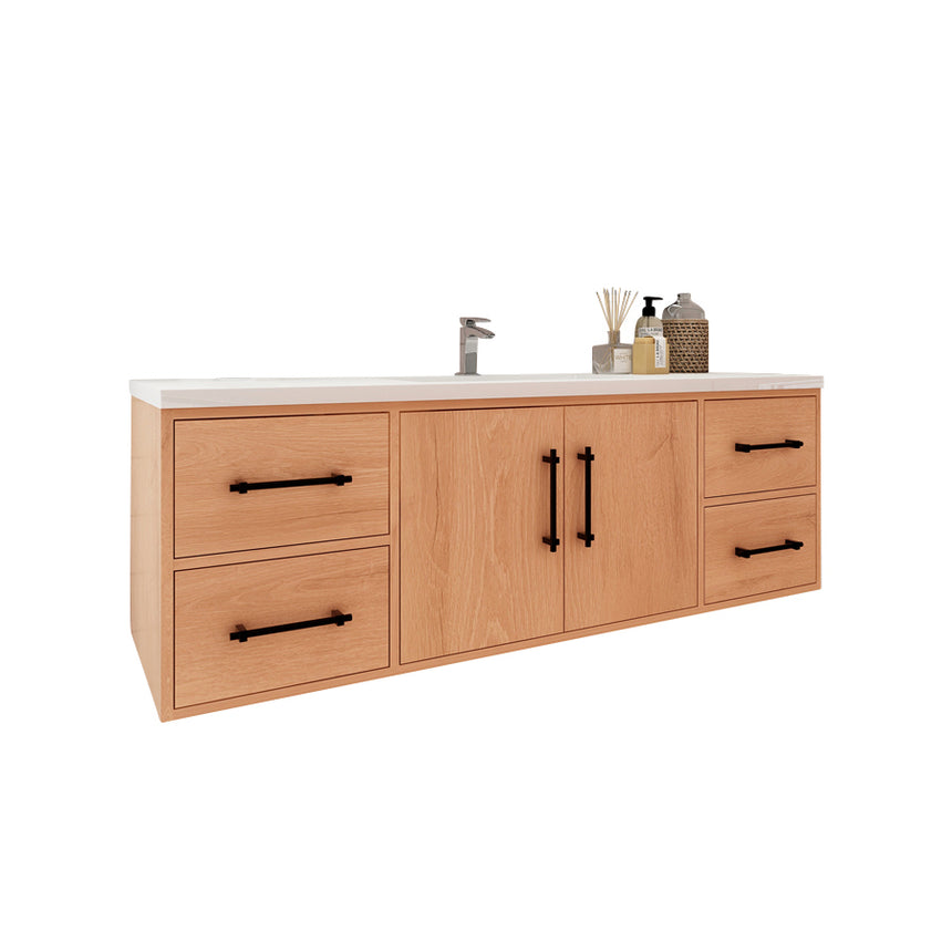 Belgian Floating Vanity (Latest Model) - 2nd Generation (24"-84")