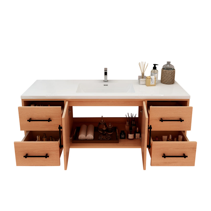 Belgian Floating Vanity (Latest Model) - 2nd Generation (24"-84")
