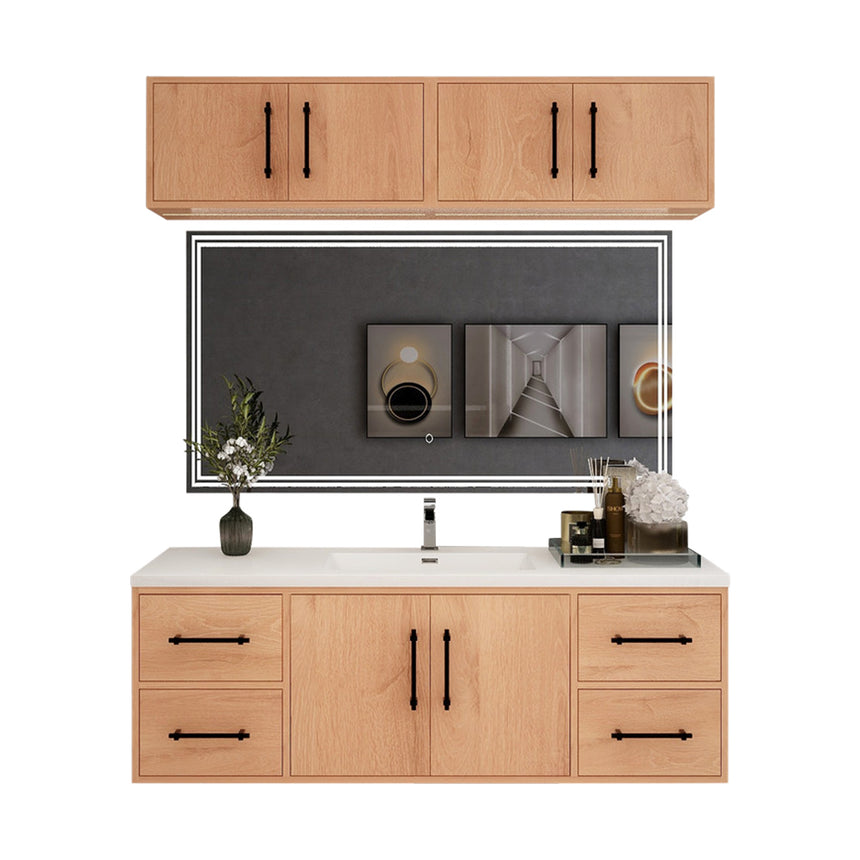 Belgian Floating Vanity (Latest Model) - 2nd Generation (24"-84")