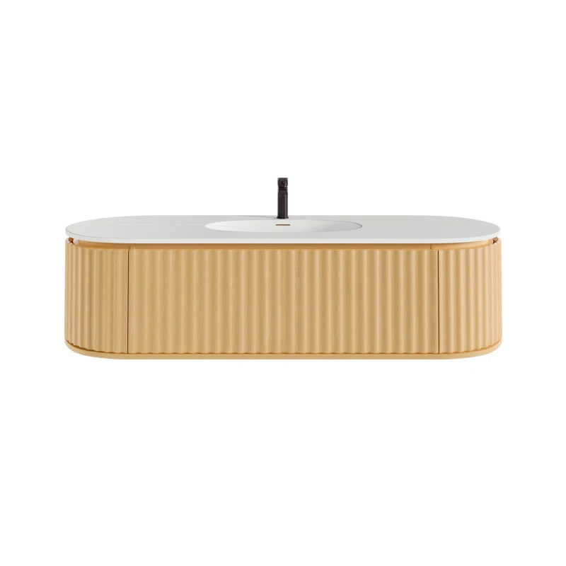 Larvotto Floating Vanity - Fluted (39"-72")