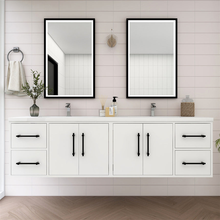 Belgian Floating Vanity (Latest Model) - 2nd Generation (24"-84")