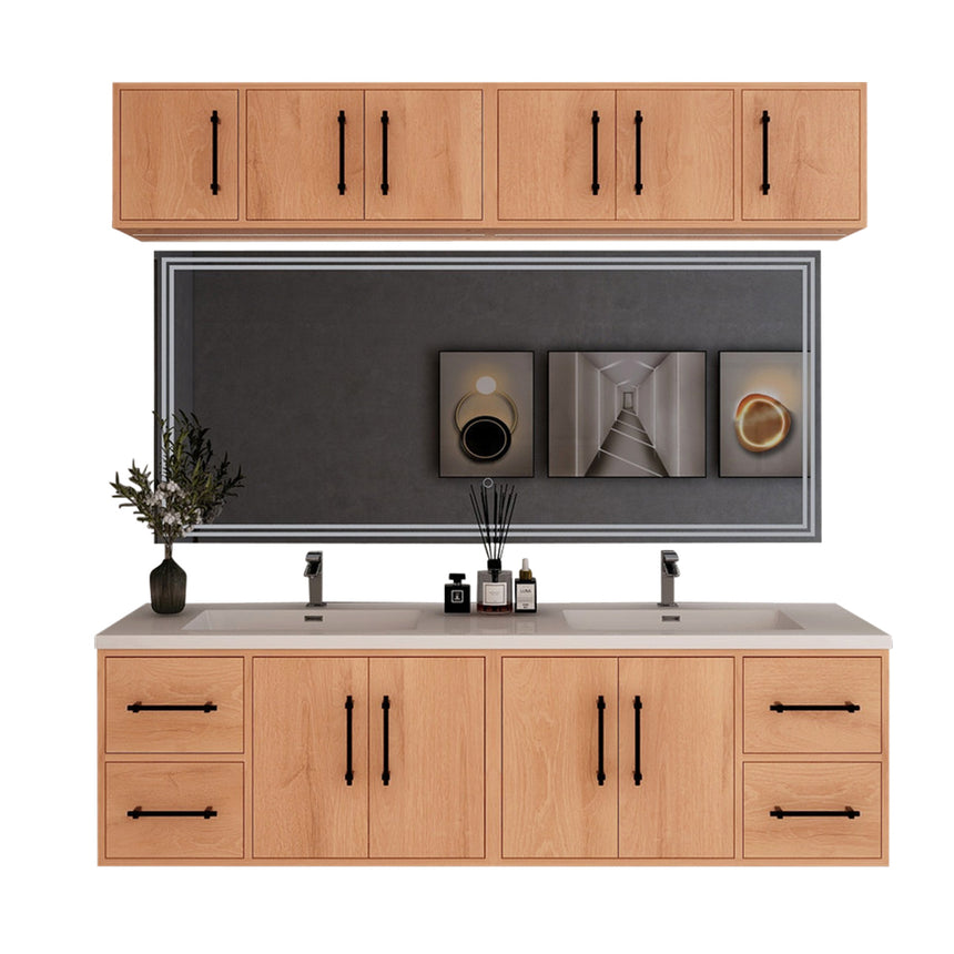 Belgian Floating Vanity (Latest Model) - 2nd Generation (24"-84")