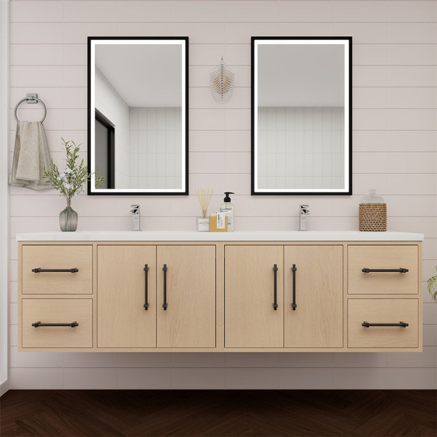 Belgian Floating Vanity (Latest Model) - 2nd Generation (24"-84")