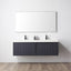 72 inch Chiara Floating Vanity Blue