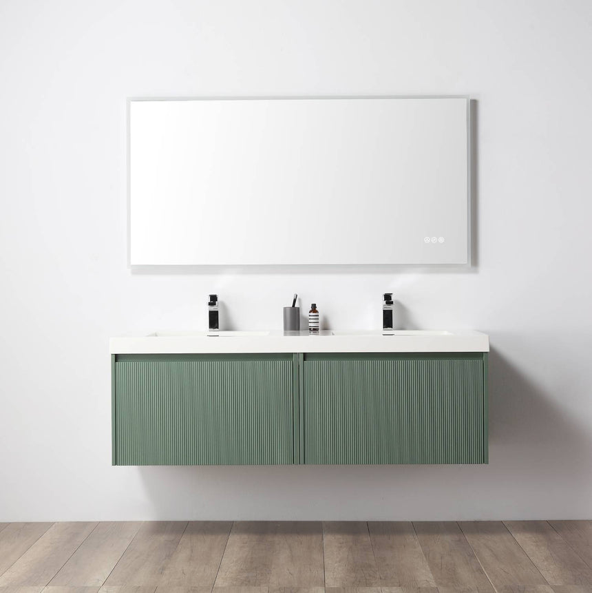 36 inch Chiara Floating Vanity Light Gray