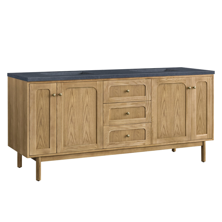 72 inch Essen Floating Vanity Carrara Marble