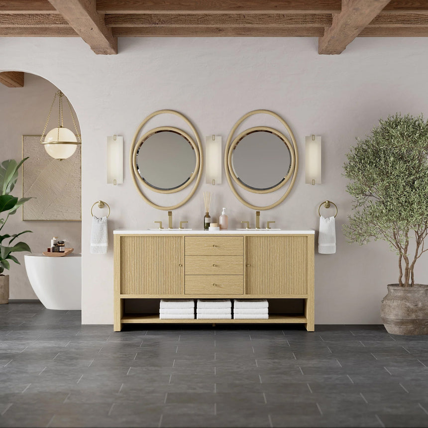 Rathenow Mid-Century Modern Vanity (48"-72")