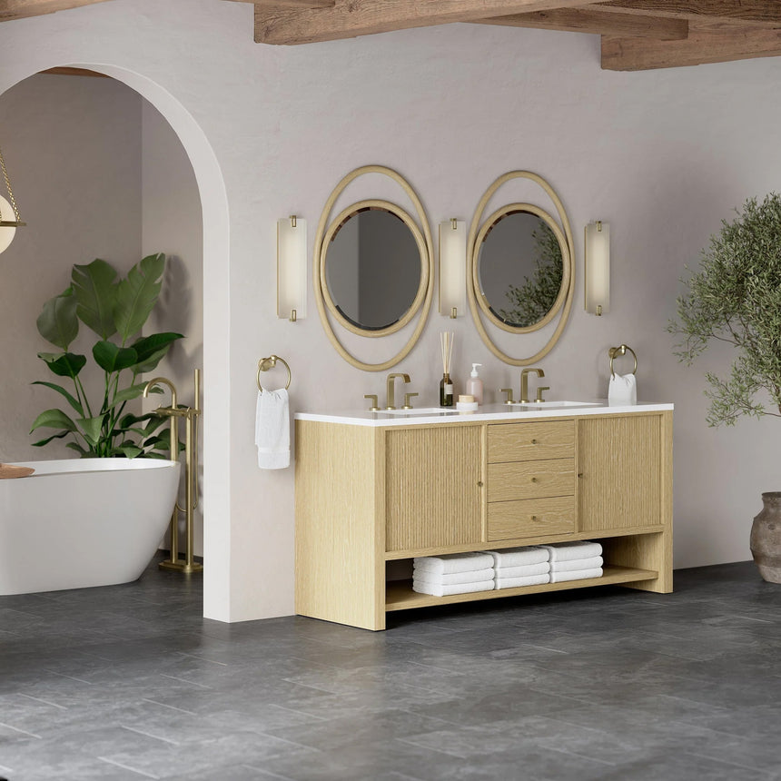 Rathenow Mid-Century Modern Vanity (48"-72")