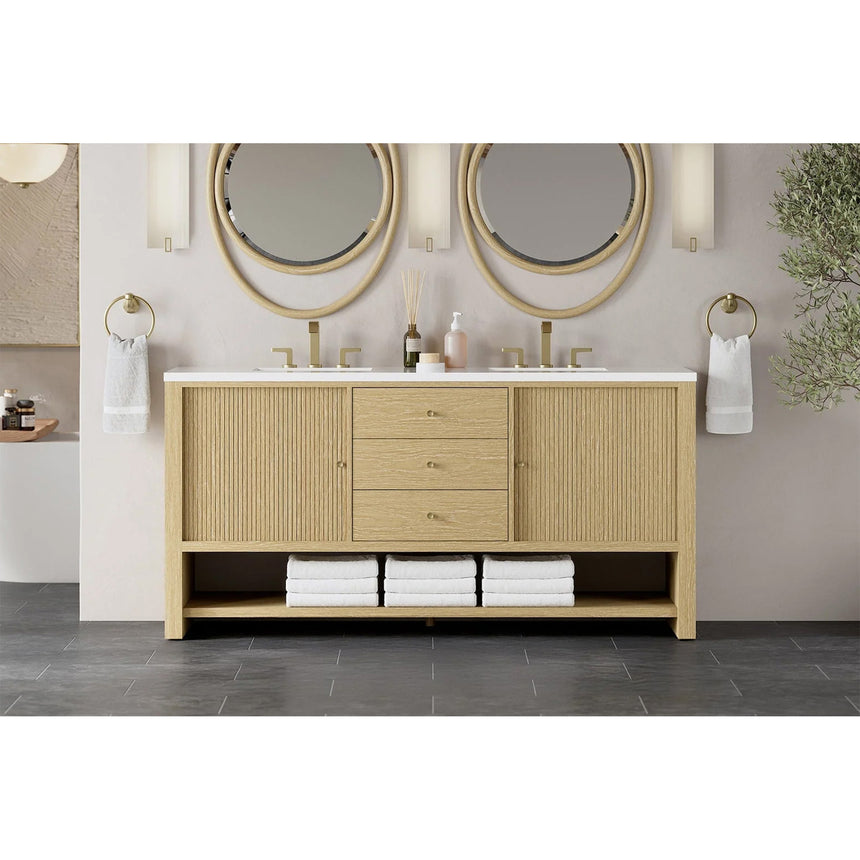 Rathenow Mid-Century Modern Vanity (48"-72")