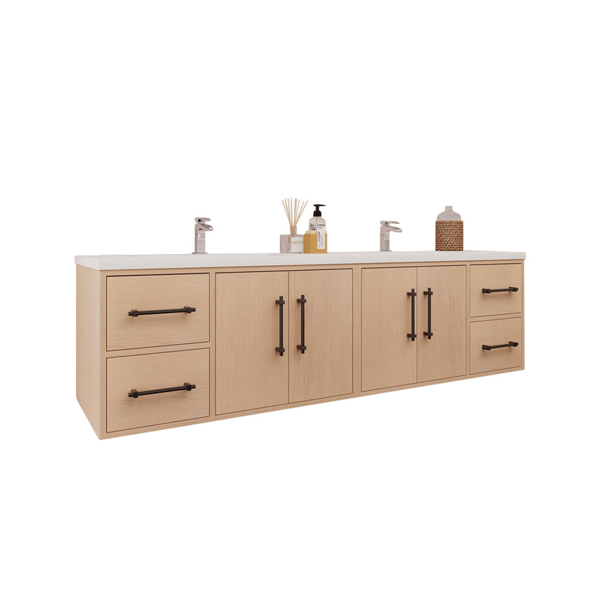 Belgian Floating Vanity (Latest Model) - 2nd Generation (24"-84")