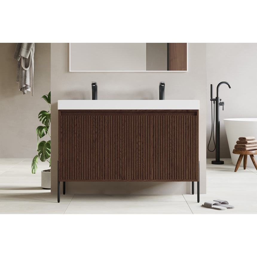 48D inch Bayford modern vanity Walnut