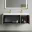 Bellezza Floating Vanity - Fluted (24"-60")