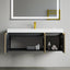 Bellezza Floating Vanity - Fluted (24"-60")